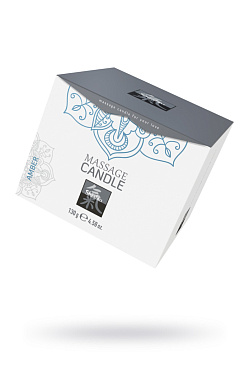 Массажная свеча HOT Shiatsu с ароматом амбры, 130 мл.