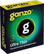 Презервативы Ganzo Ultra Thin BLACK EDITION ультратонкие (3шт.) Презервативы Ganzo Ultra Thin BLACK EDITION ультратонкие (3шт.)