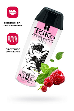 Лубрикант Shunga Toko Aroma на водной основе, малина, 165 мл.
