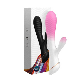 Вибратор USK-V25 бело-розовый