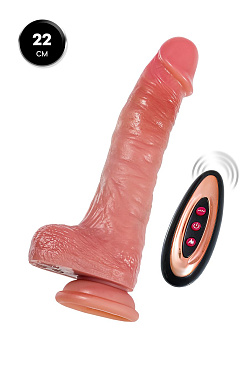 Вибратор-пульсатор Mr.Baton RealMotion, 22.0 см. (d 3.5 см.)