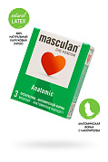 Презервативы Masculan Anatomic анатомической формы (3шт.) Презервативы Masculan Anatomic анатомической формы (3шт.)