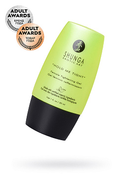 Гель для сужения влагалища Shunga Hold me tight из 100% органичеких компонентов, 30 мл.