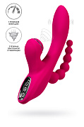 Вибростимулятор JOS TRIPLING, 3в1, розовый