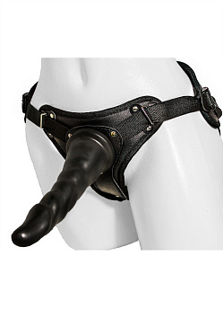 Страпон LoveToy WOMAN STRAP, с поясом Harness, с 2 насадками 