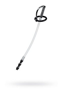 Уретральный катетер с фиксирующими кольцами