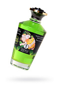 Масло для массажа Shunga Organic Exotic Green Tea, разогревающее, 100 мл.