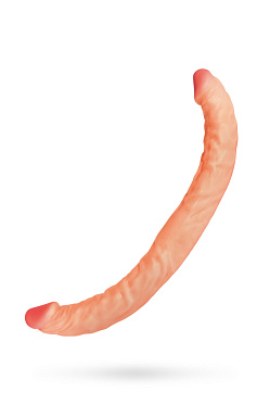 Фаллоимитатор двусторонний RealStick Nude, 42 см. (model 011)