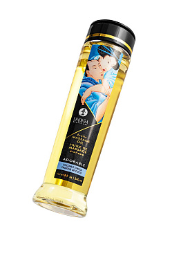 Возбуждающее массажное масло Shunga Coconut Thrills, кокосовое волнение, 240 мл.