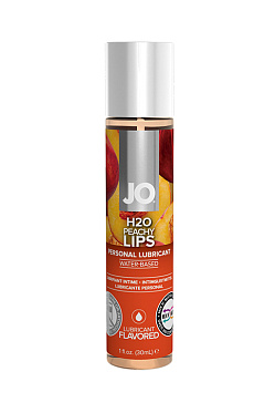 Вкусовой лубрикант Сочный персик / JO Flavored Peachy Lips, 1oz - 30 мл.