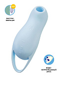 Вакуум-волновой стимулятор клитора с вибрацией Satisfyer Pocket Pro 1, голубой Вакуум-волновой стимулятор клитора с вибрацией Satisfyer Pocket Pro 1, голубой