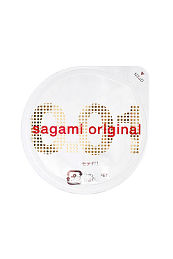 Презервативы полиуретановые Sagami Original 001 (1шт.)