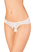 Эротические трусики кружевные, белые (42-44) Эротические трусики кружевные, белые (42-44)