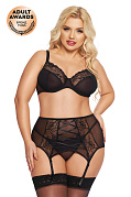 Комплект SoftLine Collection, Dolores, черный (XXXL) Комплект SoftLine Collection, Dolores, черный (XXXL)