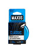 Презервативы MAXUS в металлическом кейсе, CLASSIC классические (3шт.) Презервативы MAXUS в металлическом кейсе, CLASSIC классические (3шт.)