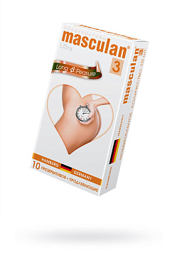 Презервативы Masculan Ultra 3 продлевающие (10шт.)