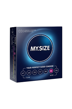 Презервативы MY.SIZE размер 64 (3шт.)