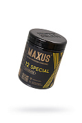 Презервативы MAXUS в большом пластиковом кейсе, SPECIAL точечно-ребристые (12шт.) Презервативы MAXUS в большом пластиковом кейсе, SPECIAL точечно-ребристые (12шт.)