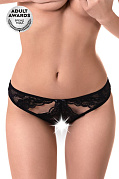 Эротические трусики Erolanta Melissa, черные (42-44)