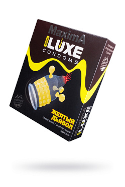 Презерватив Luxe Maxima Желтый дьявол (1шт.)