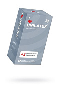 Презервативы Unilatex Ribbed ребристые (12+3шт.)